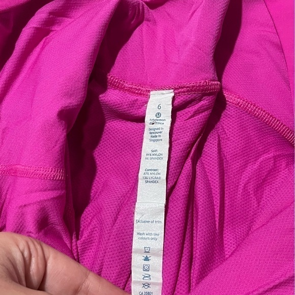 Lululemon Run: Tame Me Tank Barbie Pink Size 6 - Picture 5 of 7